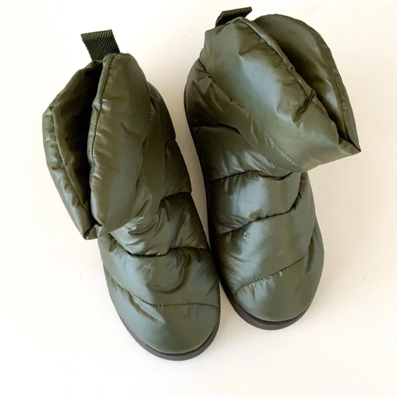 Piume Studio NWOT Luna Boot in Military Green Size 39 NWOT - Picture 4 of 10